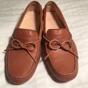 Mint condition Cole Haan golden brown driving mocs